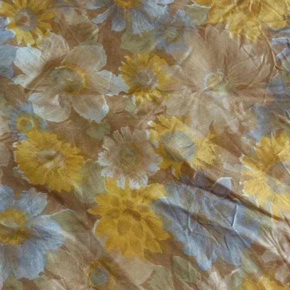 1960's Hippie Flower Dress - Picture 12 of 14